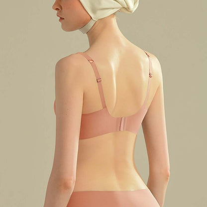 Damen Komfort Bh Nahtlos Soft Beige