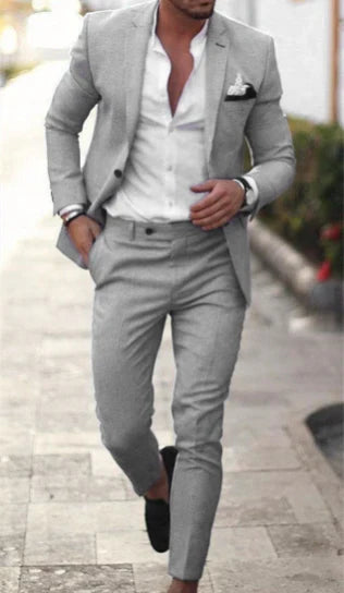 Herren Twin Anzug Blazer und Hose