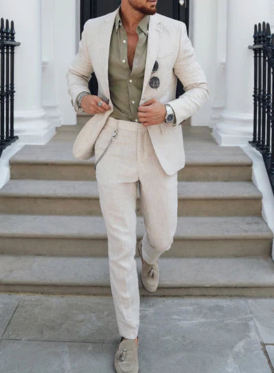 Herren Twin Anzug Blazer und Hose