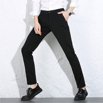 Eveloria Herren Stretchhose Klassisch Elastisch