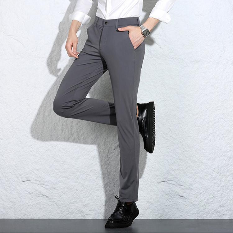 Eveloria Herren Stretchhose Klassisch Elastisch