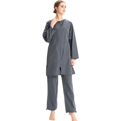 Eveloria Damen Burkini Badeanzug Islamic Swimwear