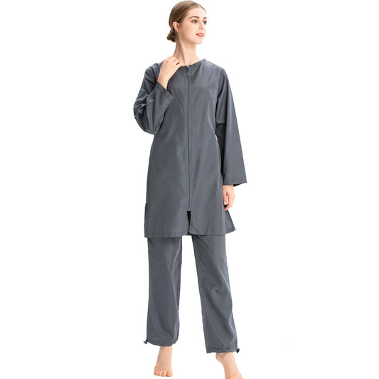 Eveloria Damen Burkini Badeanzug Islamic Swimwear