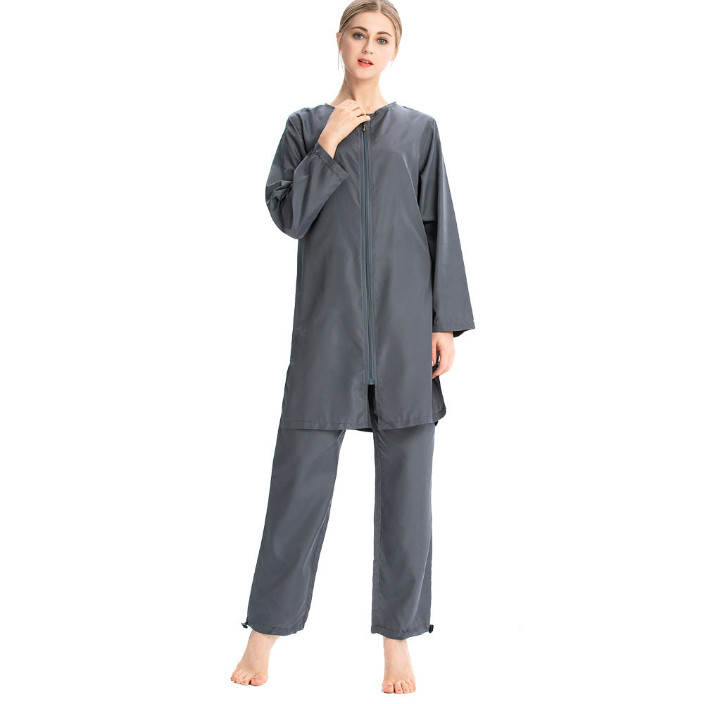 Eveloria Damen Burkini Badeanzug Islamic Swimwear