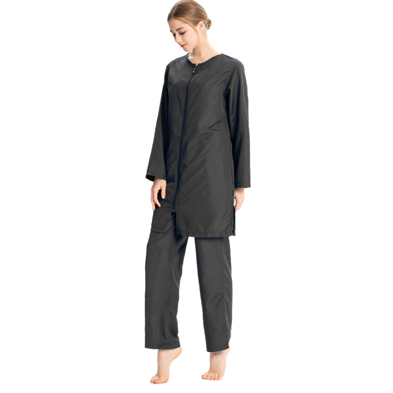 Eveloria Damen Burkini Badeanzug Islamic Swimwear