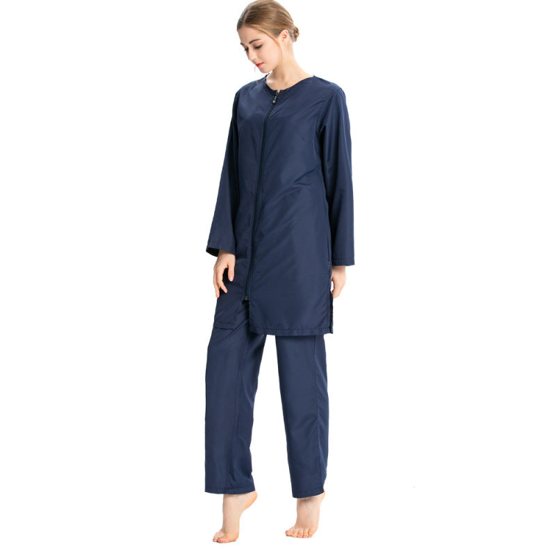 Eveloria Damen Burkini Badeanzug Islamic Swimwear