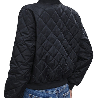 Damen Bomberjacke Gesteppt Bequem Eveloria