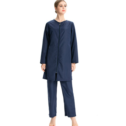 Eveloria Damen Burkini Badeanzug Islamic Swimwear