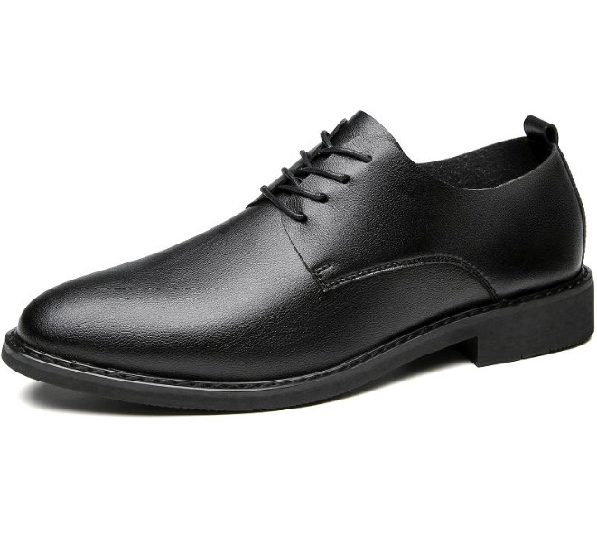 Herren Oxford Schuhe Schnürbar Leder Braun - Eveloria