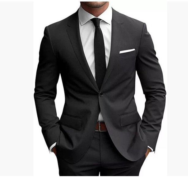 Elias Herren Slim Fit Anzug