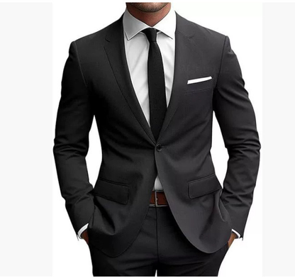 Elias Herren Slim Fit Anzug