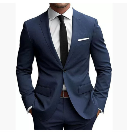 Elias Herren Slim Fit Anzug