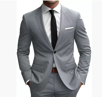 Elias Herren Slim Fit Anzug