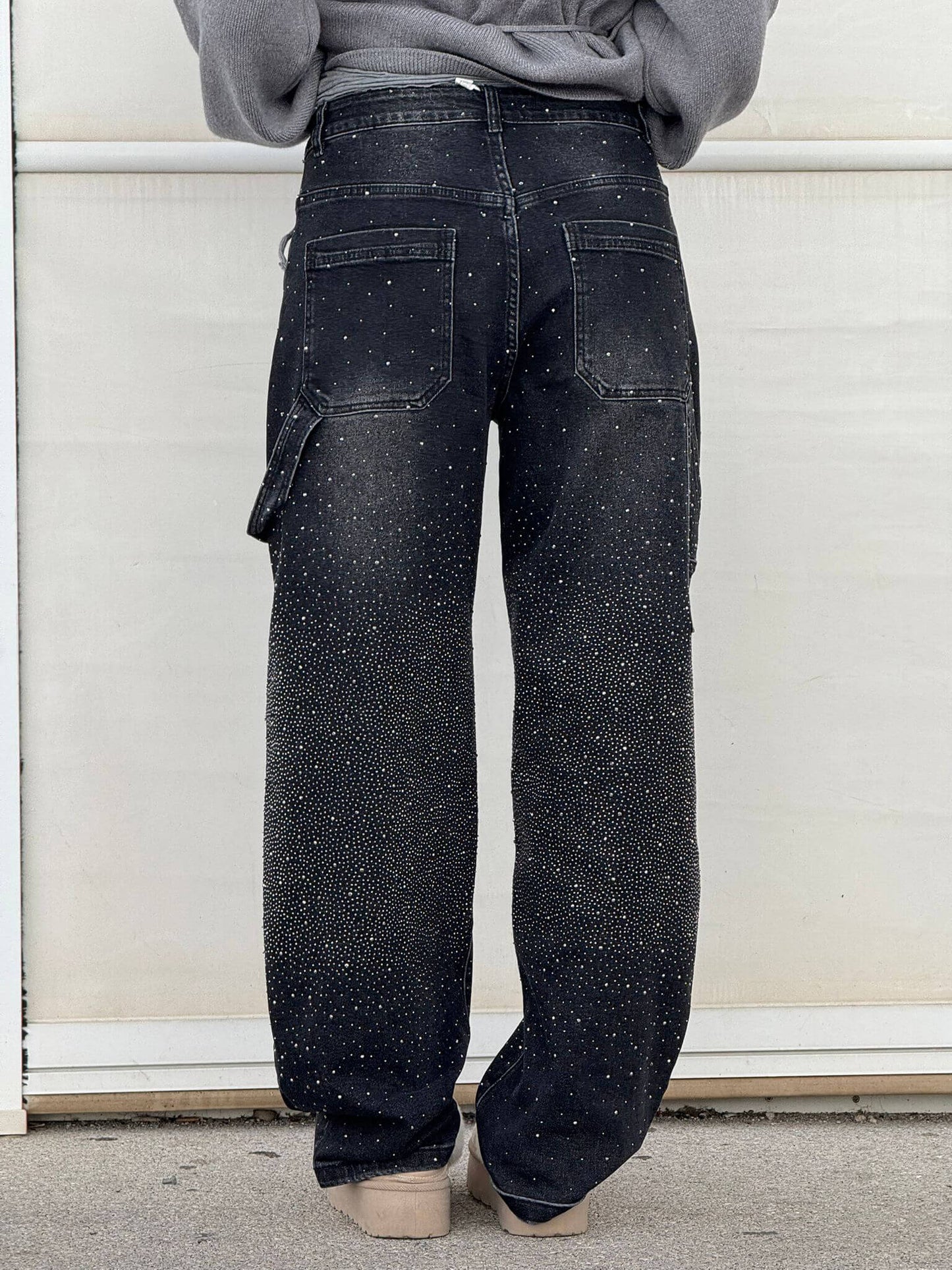 Damen Weite Hosen Frühjahr