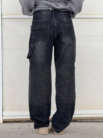 Damen Weite Hosen Frühjahr