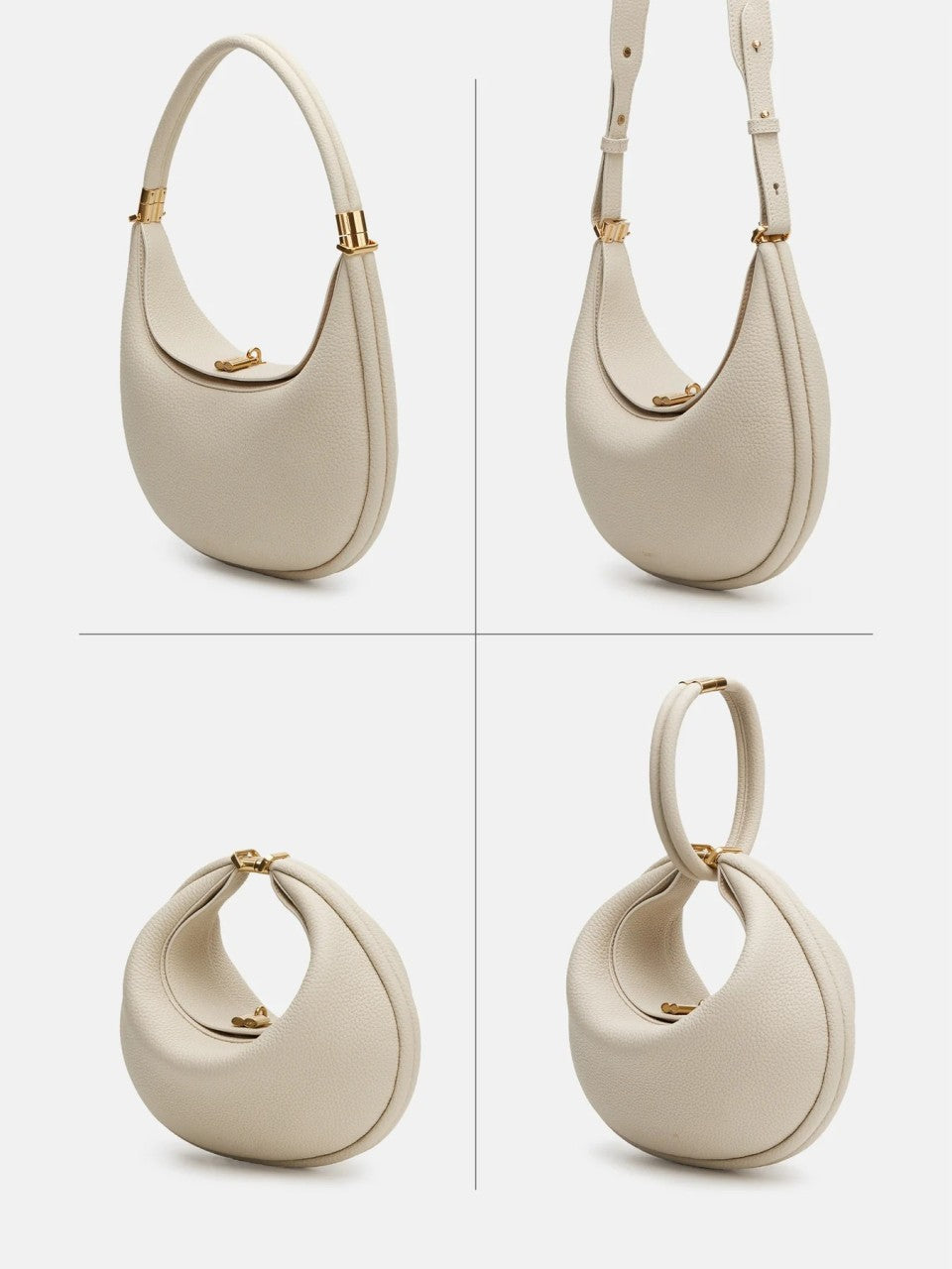 Eveloria 4-in-1 Umhängetasche Damen Leder