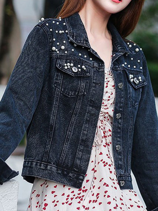 Eveloria Damen Denimjacke Pearl - Eveloria
