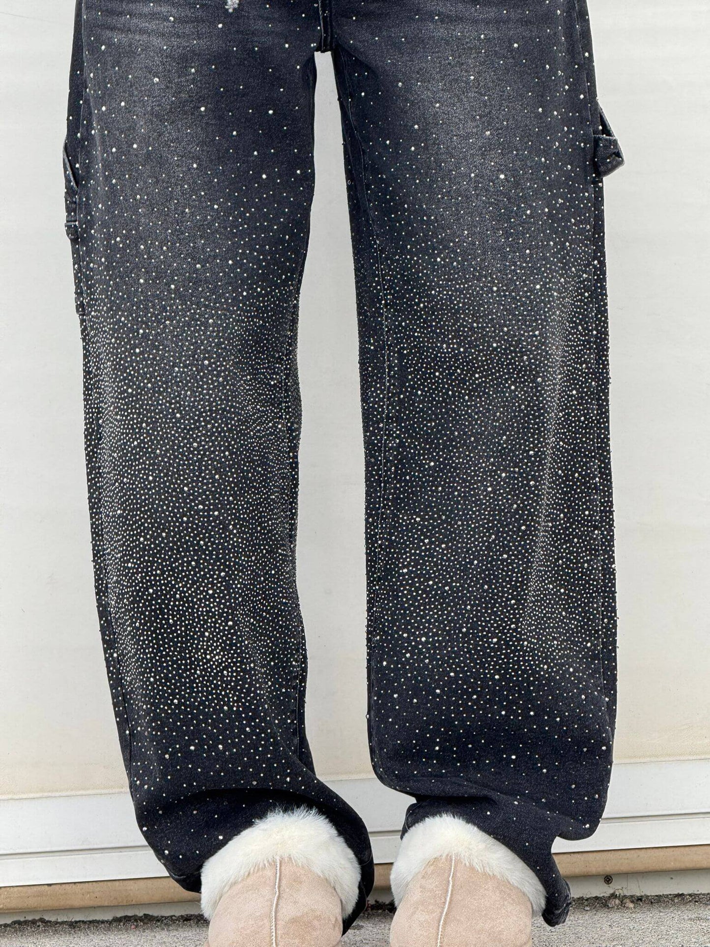 Damen Weite Hosen Frühjahr