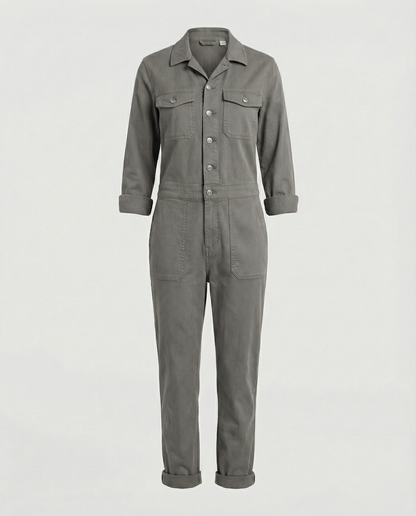 Damen Utility Jumpsuit Lässig