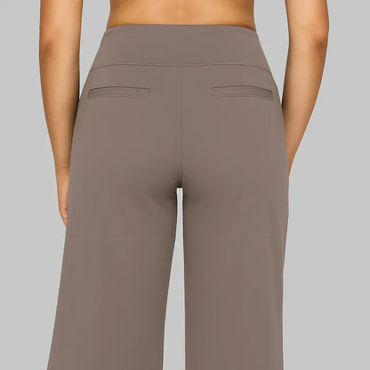 Damen Stretchhose Weit Bequem