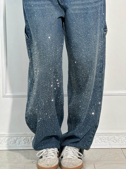 Damen Weite Hosen Frühjahr