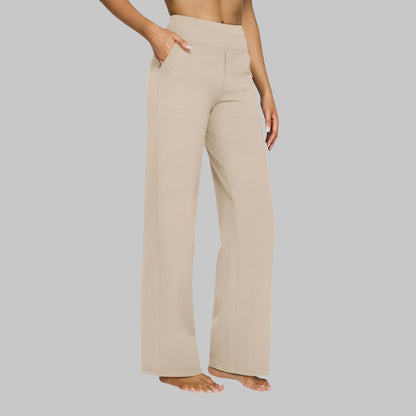 Damen Stretchhose Weit Bequem