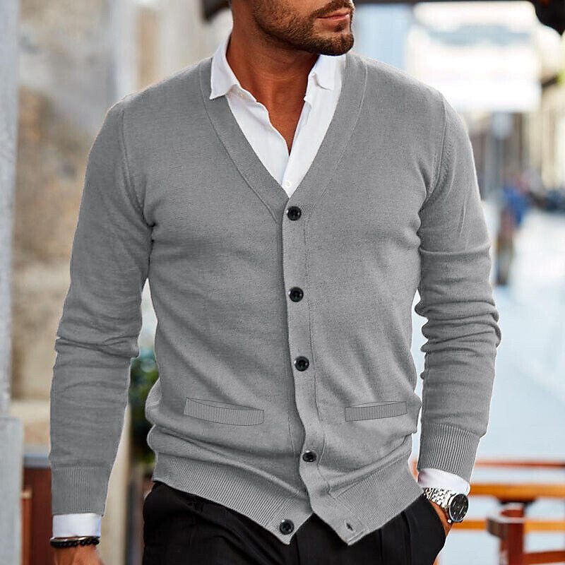 Herren Strickjacke Comfort