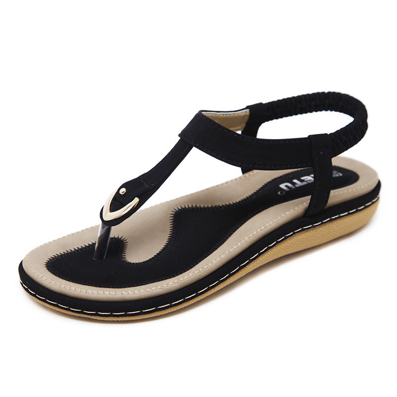 Eveloria Damen Orthopädische Zehenstegsandalen