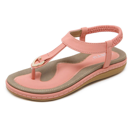 Eveloria Damen Orthopädische Zehenstegsandalen