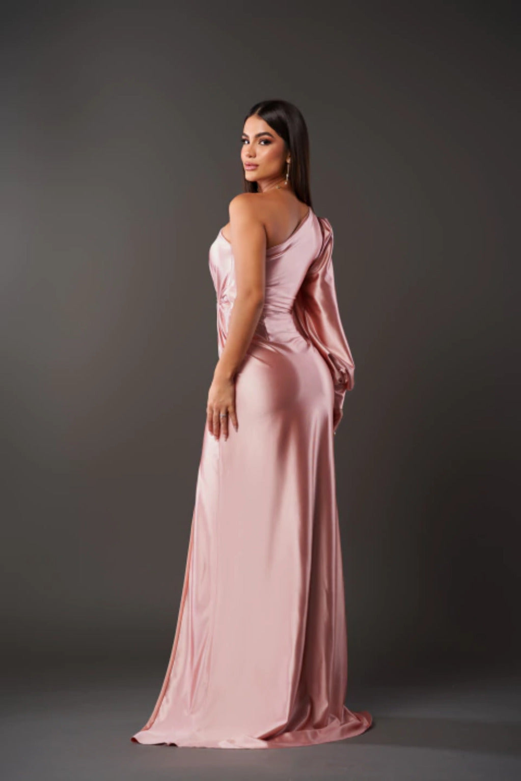Damen One-Shoulder-Kleid Elegant