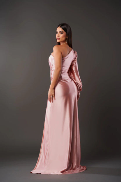 Damen One-Shoulder-Kleid Elegant