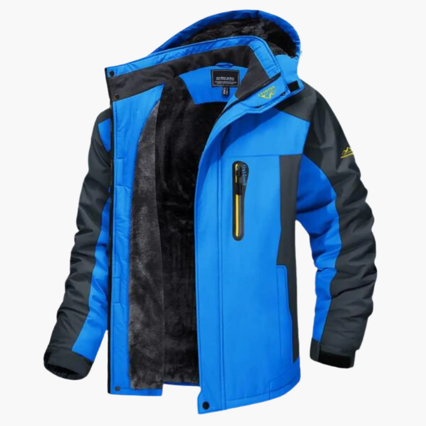 Eveloria Damen Winterjacke Wasserabweisend Fleece-Futter Mit Kapuze