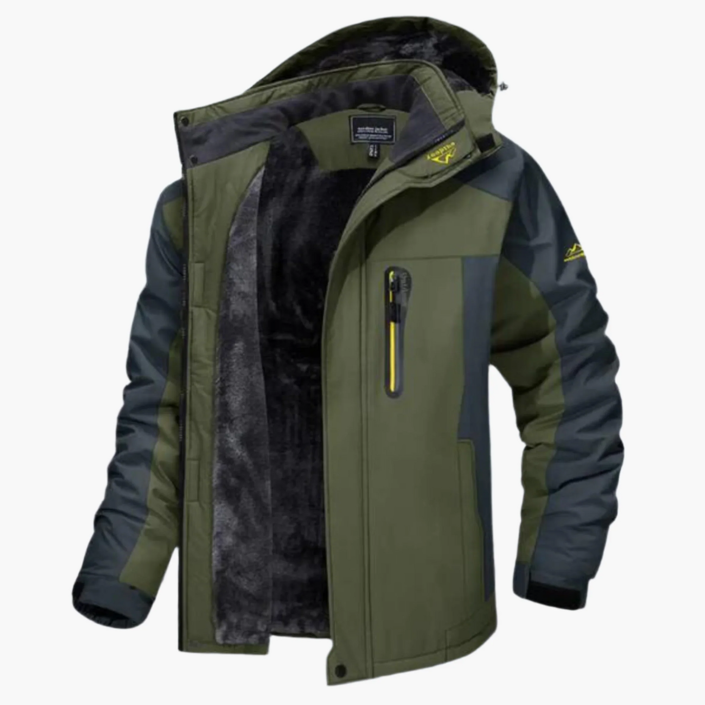 Eveloria Damen Winterjacke Wasserabweisend Fleece-Futter Mit Kapuze