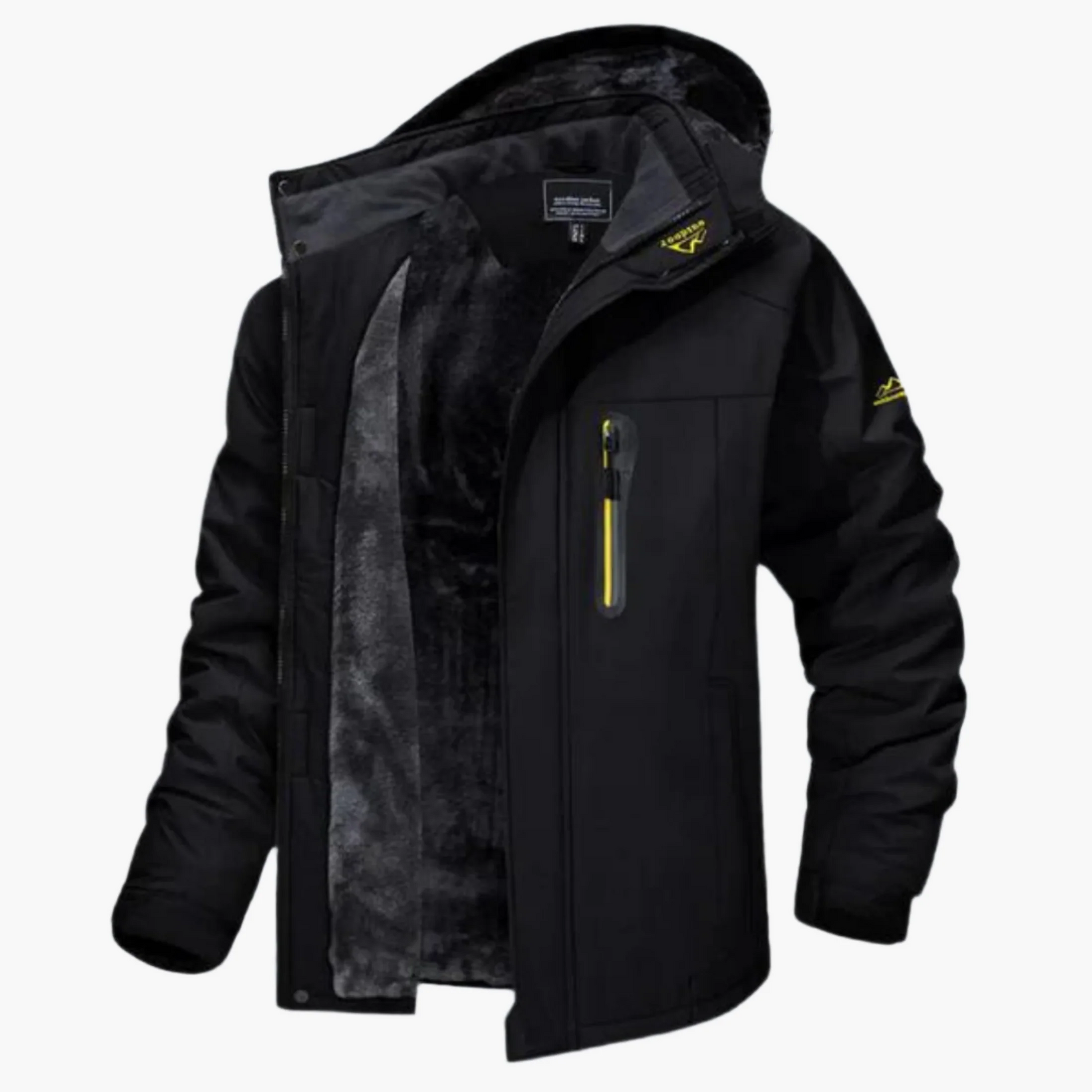 Eveloria Damen Winterjacke Wasserabweisend Fleece-Futter Mit Kapuze - Eveloria