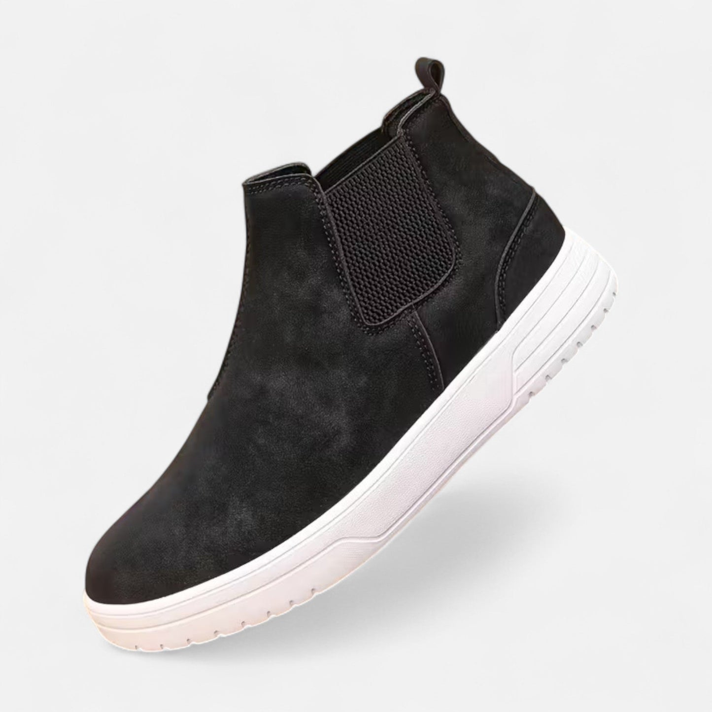 Isaac Herren Chelsea Boots Lederoptik Elastisch