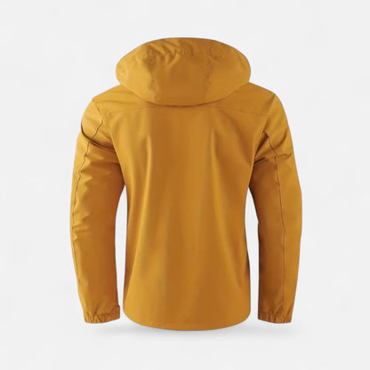 Herren Windbreaker Jacke Leicht Kapuze