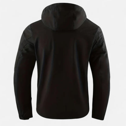 Herren Softshell-Jacke Kapuze Winddicht