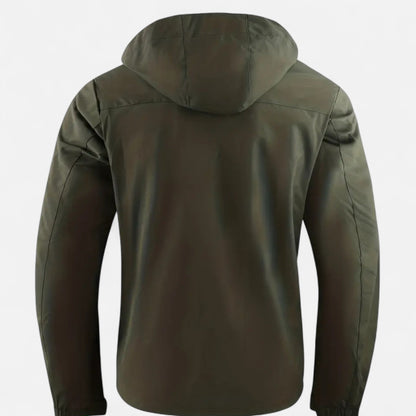Herren Softshell-Jacke Kapuze Winddicht