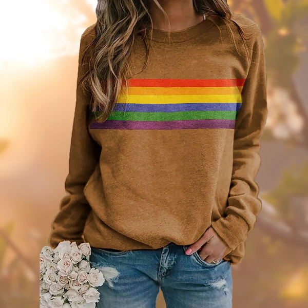 Eveloria Damen Pullover Sweatshirt Weiches Strick Rundhalsausschnitt