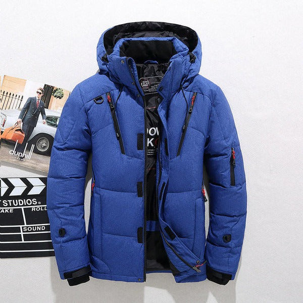 Eveloria Damen Daunenjacke Gequiltet Wasserabweisend Schwarz - Eveloria
