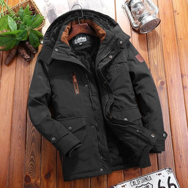 Eveloria Damen Oversized Jacke Fleecegefüttert Mit Kapuze Gesteppte