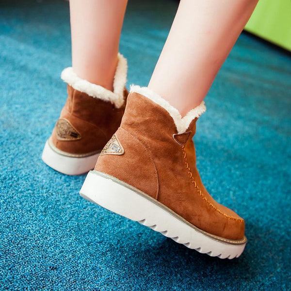 Damen Waterproof Winterstiefel Isoliert