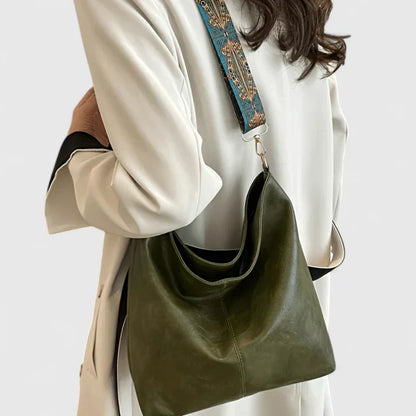 Damen Schultertasche Einzigartiger Stil Leder