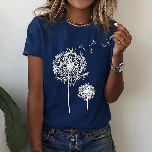 Eveloria Damen Löwenzahn Bluse Elegant
