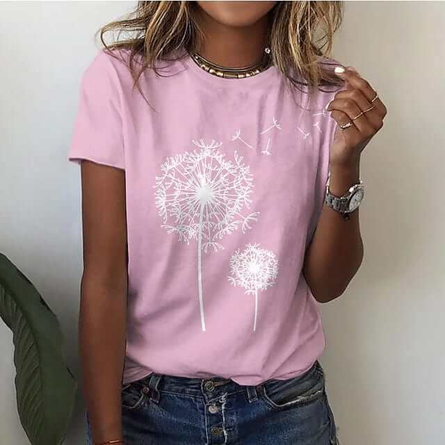 Eveloria Damen Löwenzahn Bluse Elegant