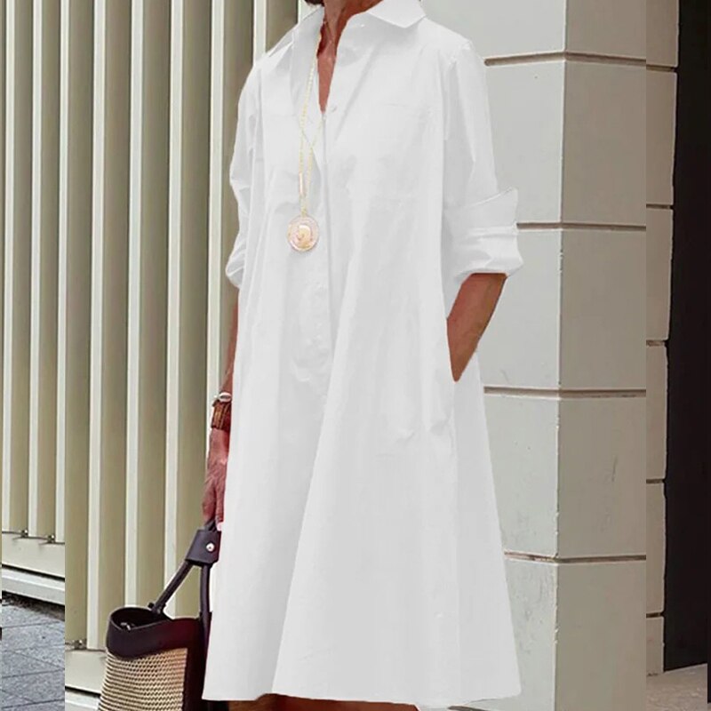 Damen Sommerkleid Leicht Komfortabel
