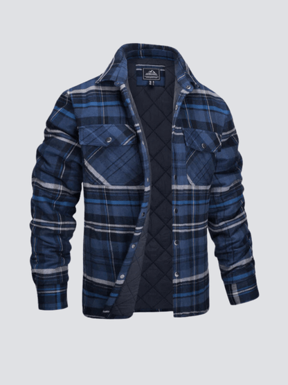 Eveloria Herren Flanelljacke Stilvoll
