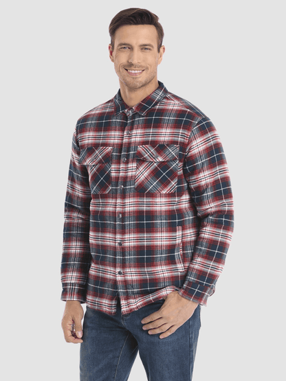 Eveloria Herren Flanelljacke Stilvoll