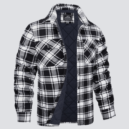 Eveloria Herren Flanelljacke Stilvoll