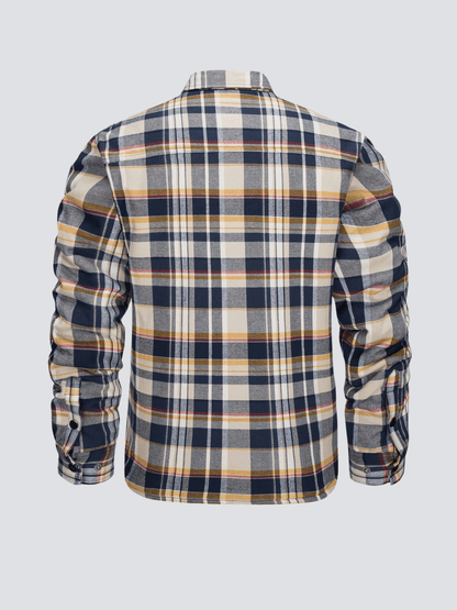Eveloria Herren Flanelljacke Stilvoll